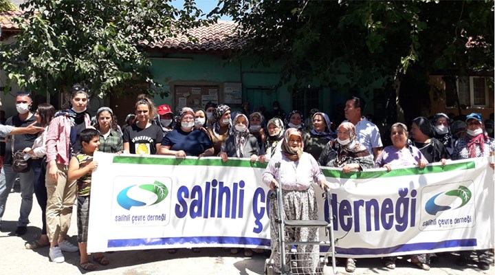 Çapaklı’da jandarma saldırısı protesto edildi: Salihli halkı yalnız değildir
