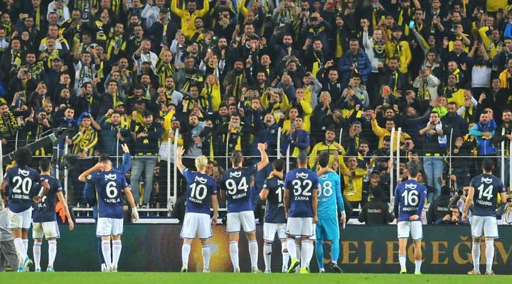 Tribünde tablo çok farklı: Fenerbahçe zirvede, Başakşehir sonuncu