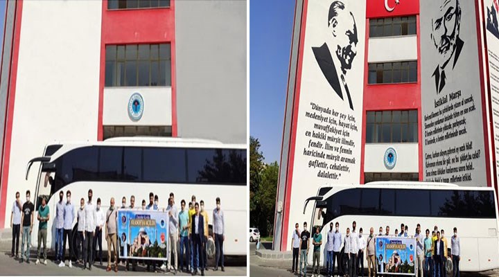Erdoğan'ın kurucusu olduğu vakıf, Atatürk ve Mehmet Akif Ersoy’u photoshopla sildi