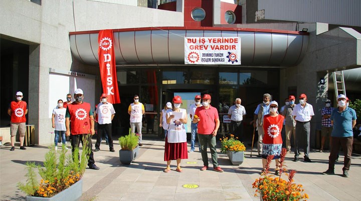 ODTÜ Vişnelik Sosyal Tesisleri çalışanları greve başladı