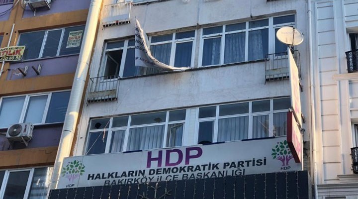HDP'nin Bakırköy ilçe binasına saldıran şahıs serbest bırakıldı