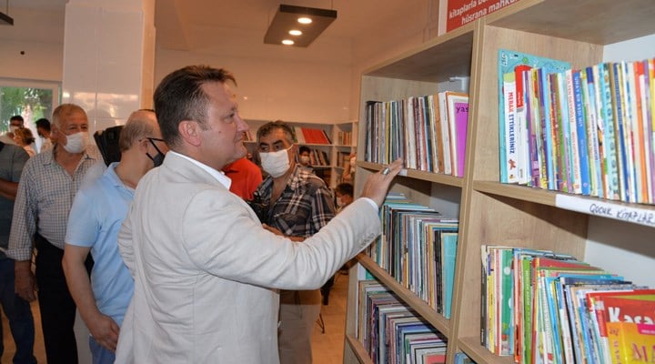 Menemen Doğaköy Halk Kütüphanesi açıldı