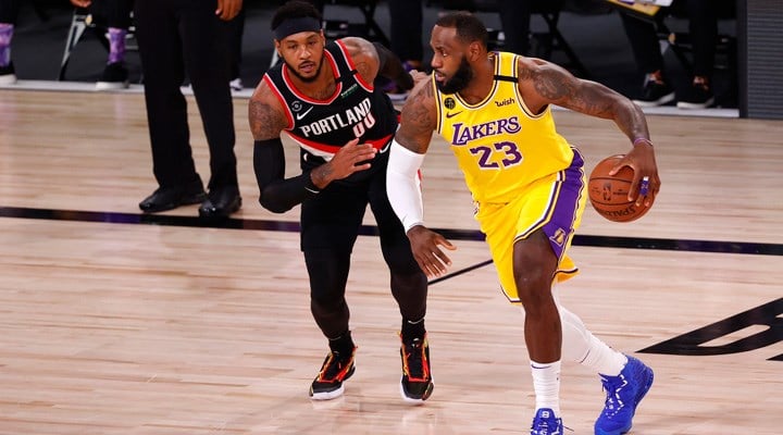 NBA play-off'ları: Lakers ve Bucks ilk galibiyetlerini aldı