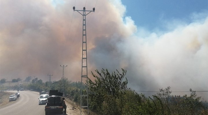 Adana Kozan'daki orman yangını büyüyor: 6 köy boşaltıldı