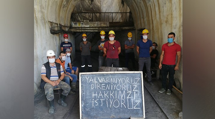 Ermenekli madenciler 13 aydır maaş alamıyor