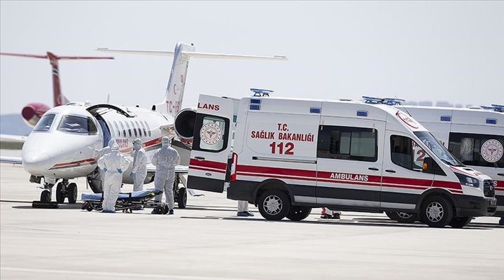 Kuzey Kıbrıs'taki Covid-19 hastaları Türkiye'ye naklediliyor