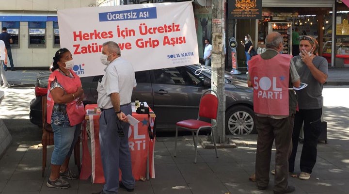 SOL Parti Zonguldak: Grip ve zatürre aşıları ücretsiz olsun