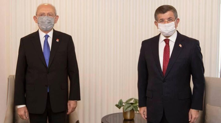 Kılıçdaroğlu, Davutoğlu'nu ziyaret etti: İttifak konuşulmadı