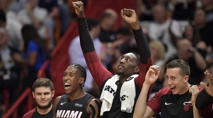 NBA play-off'larında Miami Heat rüzgârı sürüyor