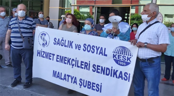 Sağlık emekçileri Malatya'dan seslendi: Tükenmişlik noktasındayız