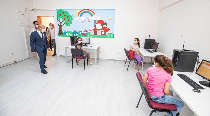İzmir Büyükşehir Belediyesi'nin tesisleri eğitim merkezine dönüşüyor
