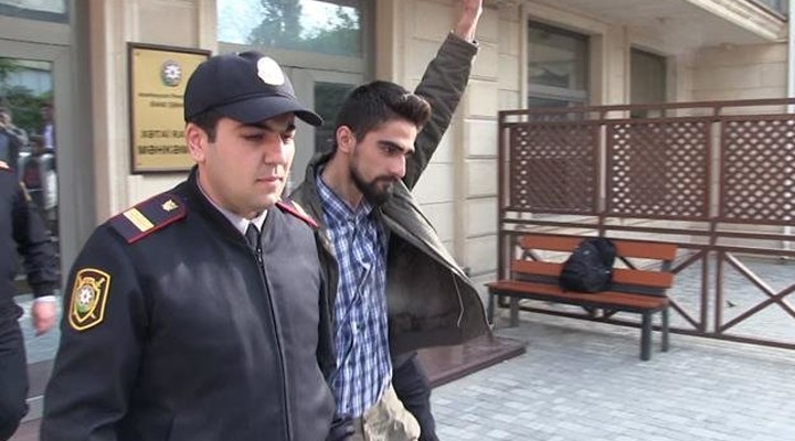 Azerbaycanlı barış aktivisti gözaltına alındı