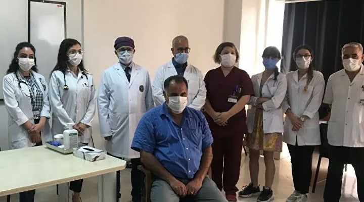 Cerrahpaşa'da ilk gönüllü aşılama yapıldı