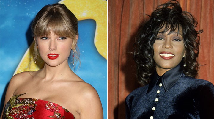 Taylor Swift, Whitney Houston'ın 33 yıllık rekorunu kırdı