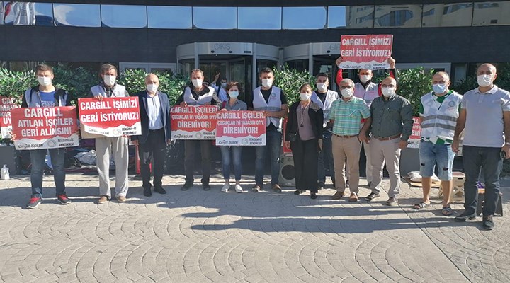 Altıok'tan Cargill işçilerine ziyaret: Emekten yana olanlar destek olmalı