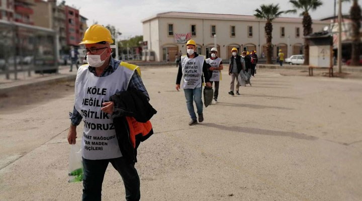 Maden işçileri direnişe devam ediyor: Bizi öldürsünler; zaten yaşatmadılar ki…