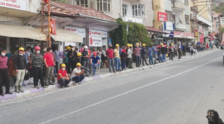 Madencilere yine polis ablukası: Korkmuyoruz, buradayız!