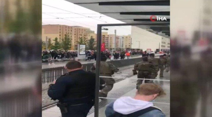 Fransa’da tren istasyonunda bomba alarmı