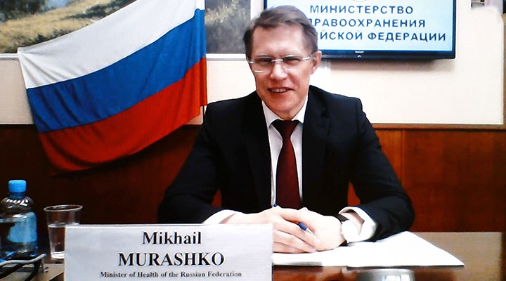 Rusya Sağlık Bakanı karantinada
