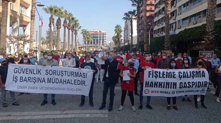 İzmir Emek ve Demokrasi Güçleri: Hukuksuz ve keyfi işçi kıyımına son verilsin