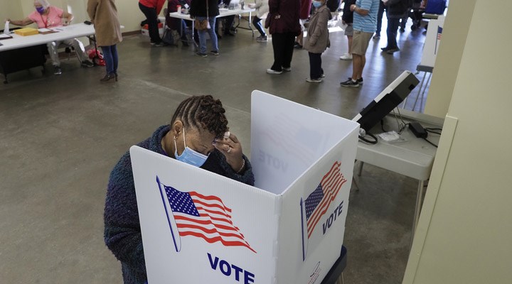 ABD başkanlık seçimlerinde erken oy kullananların sayısı belli oldu