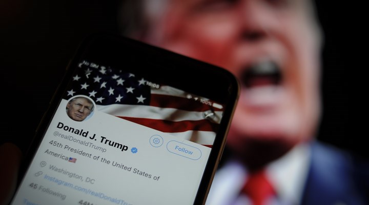 Twitter'dan Trump'ın seçim paylaşımına 'uyarı' etiketi