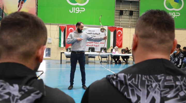 İşgal altındaki Batı Şeria'da Türkiye tarafından ikinci okçuluk kursu açıldı