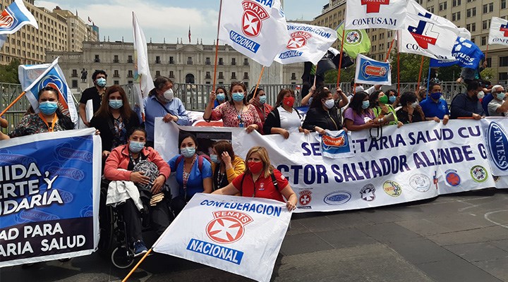 Şili’de sağlık çalışanlarından hükümete ‘savaş’ ilanı