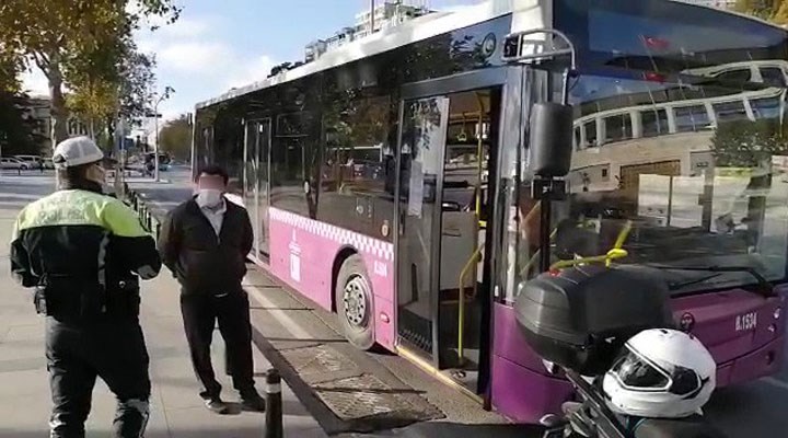 İstanbul’da koronavirüslü otobüs şoförü, sefer sırasında yakalandı