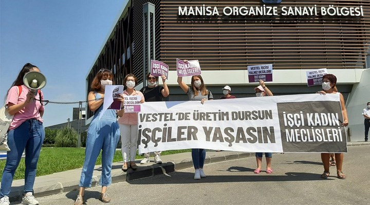 Vestel'de işten çıkarılan kadın işçiler: Bizimle değil, salgınla mücadele edin!