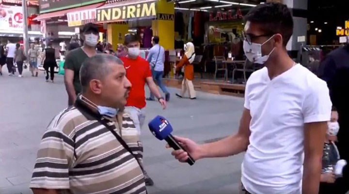 Sokak röportajında hükümeti eleştirdiği için tutuklanan İsmail Demirbaş tahliye edildi