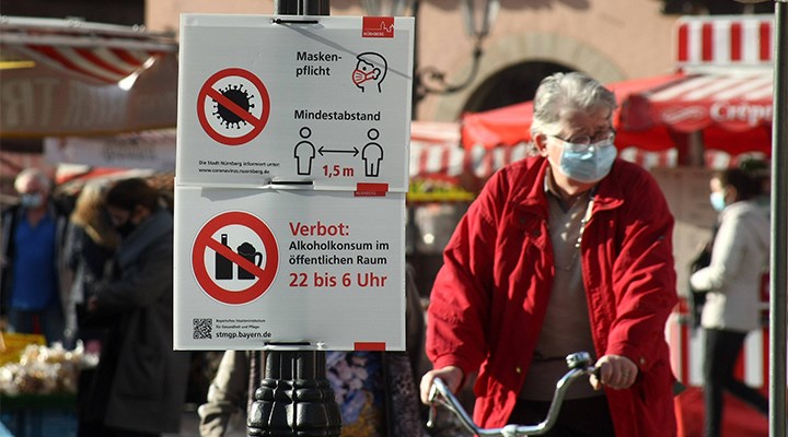 Almanya'da günlük en yüksek koronavirüs vaka sayısı kaydedildi