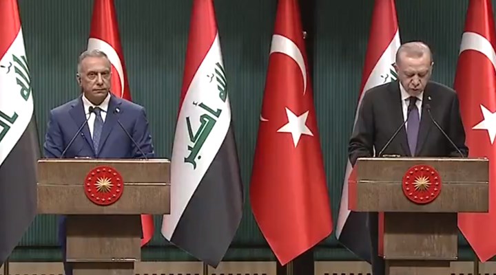 Erdoğan ve Irak Başbakanı'ndan ortak açıklama