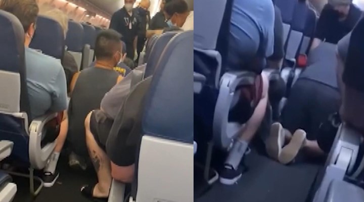Koronavirüs olduğu iddia edilen yolcunun uçakta öldüğü ana ilişkin fotoğraflar ortaya çıktı