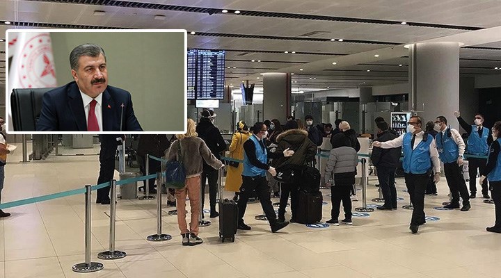 Sağlık Bakanı Koca'dan İngiltere'den gelen yolculara ilişkin açıklama