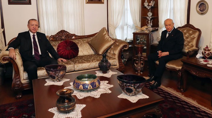 Son 6 günde 3'üncü temas: Erdoğan, Bahçeli’yi evinde ziyaret etti