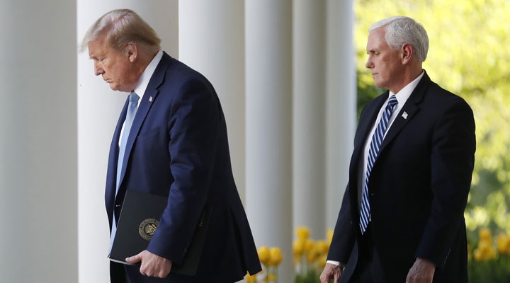 Trump ve Pence, baskın ardından ilk kez bir araya geldi: ‘İstifa ve azil yok’ sinyali