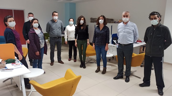 SES Antalya Şubesi'nden iş yeri ziyaretleri: Çığlığımız duyulmadı; şimdi sıra maskelerimizde!
