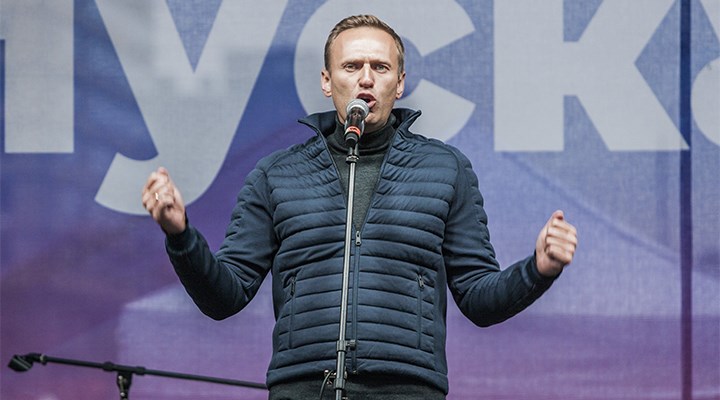 Navalny, Rusya'ya iner inmez gözaltına alındı