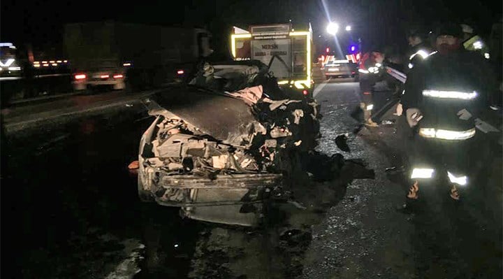 Pozantı-Ankara yolunda trafik kazası: 5 ölü