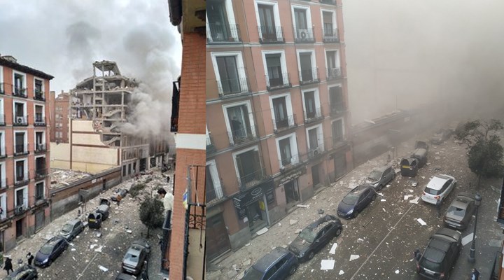 Madrid'de şiddetli patlama: 3 kişi yaşamını yitirdi