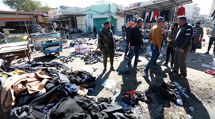 Bağdat'ta bombalı saldırı: Ölü sayısı 32'ye yükseldi