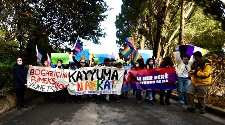 Boğaziçi direnişinde 18. gün | Güney kampüsünde onur yürüyüşü