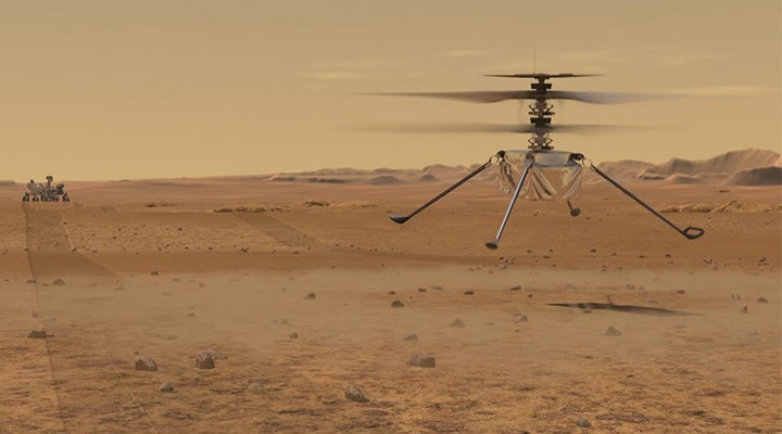 NASA, Mars’ta helikopter uçuracak!