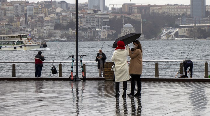 İstanbul'a yağmur uyarısı