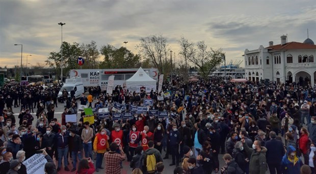 Kadıköy Kaymakamlığı'ndan Boğaziçi protestolarına engel