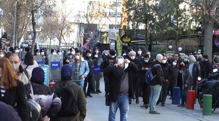 Ankara’da Boğaziçi’ne destek eylemine polis müdahalesi: 30 kişi gözaltına alındı