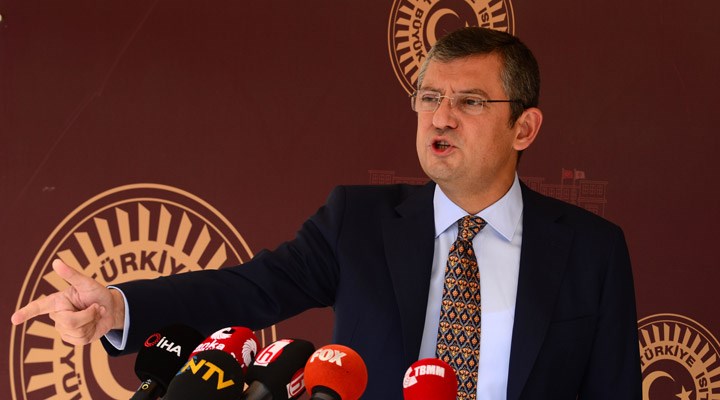 CHP'li Özel'den AKP'li Özkan'ın 'Yeniden Kuruluş Anayasası' açıklamasına tepki