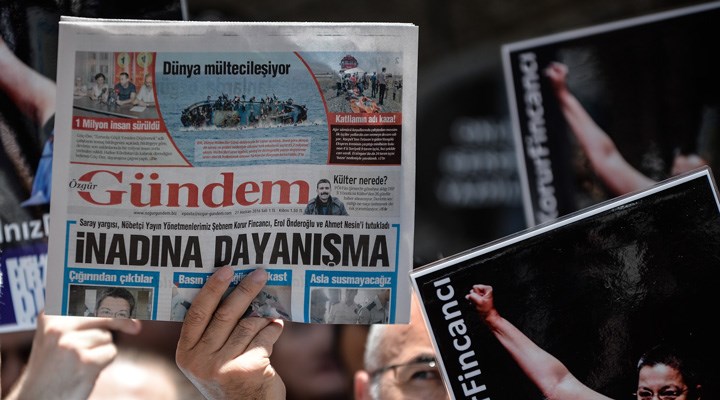 Özgür Gündem davasında karar: Gazetenin sorumlularına hapis cezası