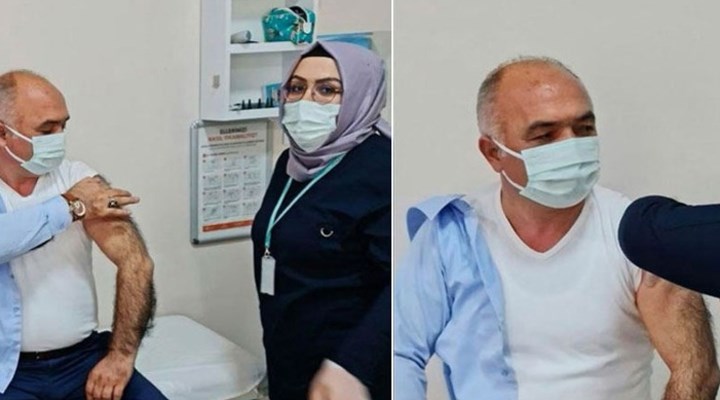AKP’li belediye başkanı sırası gelmeden koronavirüs aşısı oldu